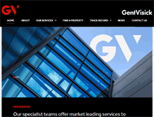 Tablet Screenshot of gentvisick.com